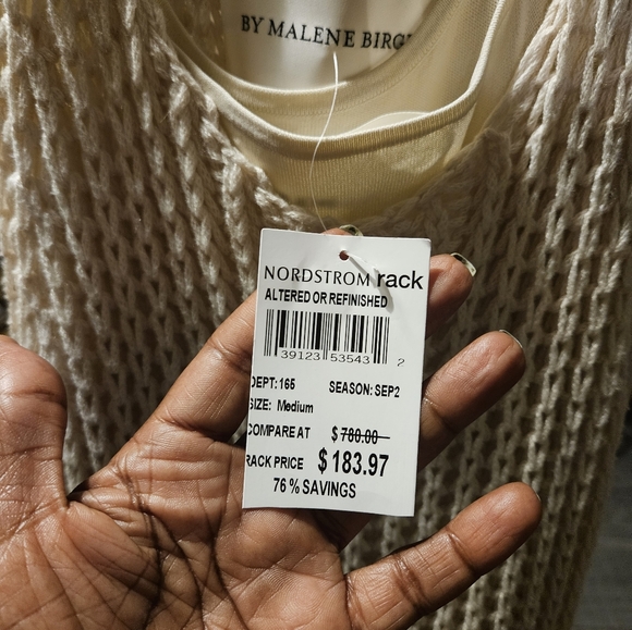 NWTs MALENE BIRGER Lione Knit Maxi Dress - Picture 4 of 5